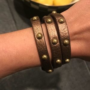 Chloe and Isabel metallic wrap bracelet
